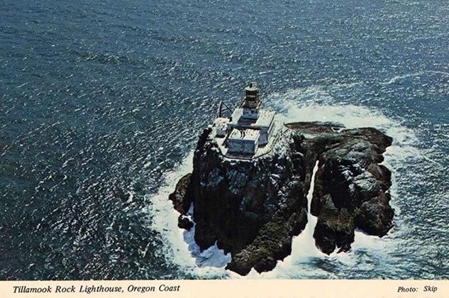 A picture postcard from the 1910s shows "Terrible Tilly" on a calm day.