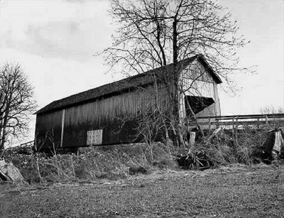The Gallon House Bridge as it appeared in the 1920s, shortly after it was built.