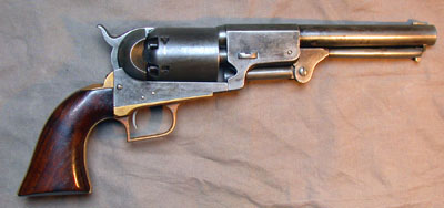Cap-and-ball Colt revolver, .44 caliber, 1848 Dragoon model