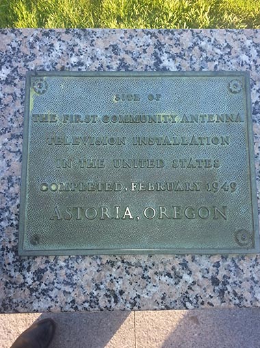 John Jacob Astor Hotel in downtown Astoria.